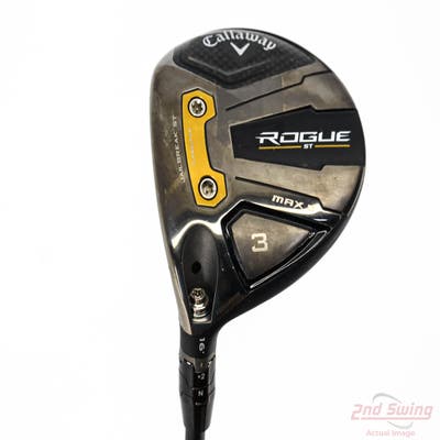 Callaway Rogue ST Max Draw Fairway Wood 3 Wood 3W 16° Project X Cypher 50 Graphite Senior Left Handed 43.0in