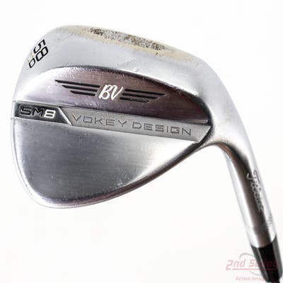Titleist Vokey SM8 Tour Chrome Wedge Lob LW 58° 12 Deg Bounce D Grind Titleist Vokey BV Steel Wedge Flex Right Handed 35.0in