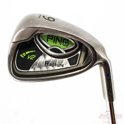 Ping Rapture V2 Single Iron 9 Iron Ping AWT Steel Regular Right Handed Blue Dot 36.0in