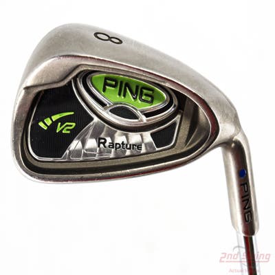 Ping Rapture V2 Single Iron 8 Iron Ping AWT Steel Regular Right Handed Blue Dot 36.5in