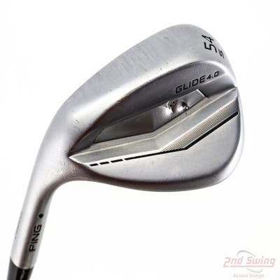 Ping Glide 4.0 Wedge Sand SW 54° 12 Deg Bounce S Grind Z-Z 115 Wedge Steel Wedge Flex Left Handed Black Dot 35.25in
