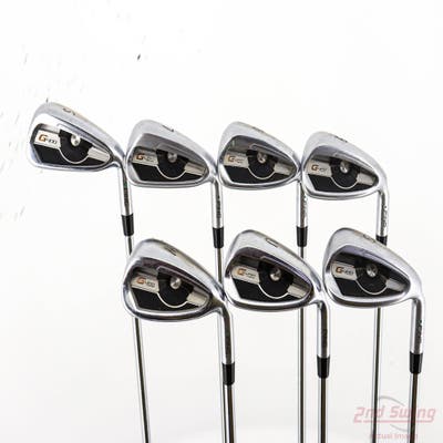 Ping G400 Iron Set 6-PW AW SW AWT 2.0 Steel Regular Right Handed Green Dot +1 1/4"