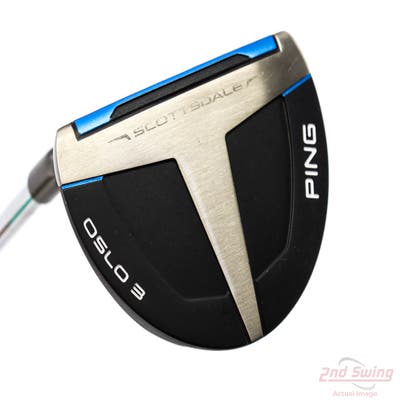 Ping 2025 Scottsdale Oslo 3 Putter Steel Left Handed Black Dot 35.0in