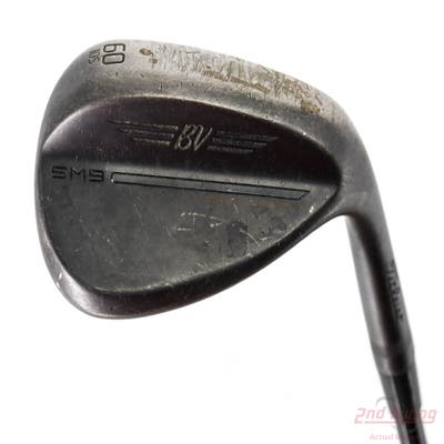 Titleist Vokey SM9 Jet Black Wedge Lob LW 60° 10 Deg Bounce S Grind FST KBS Tour Custom Black Steel X-Stiff Right Handed 35.0in