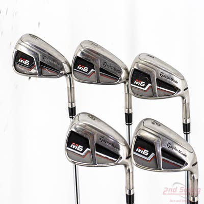 TaylorMade M6 Iron Set 6-PW Stock Steel Shaft Steel Regular Right Handed STD