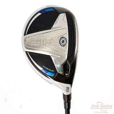 TaylorMade SIM Ti Fairway Wood 3 Wood 3W 15° Mitsubishi Diamana F75 Limited Graphite Stiff Right Handed 43.5in