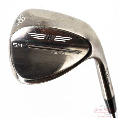 Titleist Vokey SM9 Brushed Steel Wedge Lob LW 58° 8 Deg Bounce M Grind Titleist Vokey BV Steel Wedge Flex Right Handed 35.5in