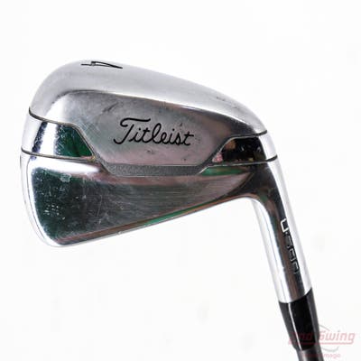 Titleist U 500 Utility Utility Iron 4 Utility Project X HZRDUS Smoke Black 80 Graphite Regular Right Handed 38.75in