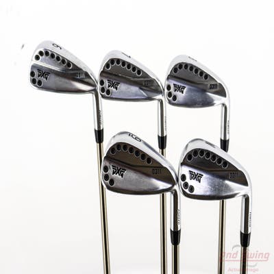 PXG 0311 Chrome Iron Set 6-PW UST Mamiya Recoil ESX 460 F3 Graphite Regular Right Handed +1/2"