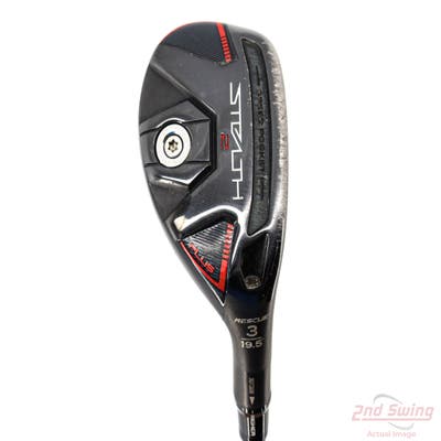 TaylorMade Stealth 2 Plus Rescue Hybrid 3 Hybrid 19.5° Mitsubishi Kai'li Red 95 Graphite X-Stiff Right Handed 40.75in