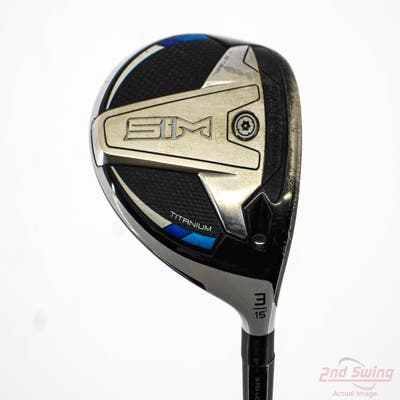 TaylorMade SIM Ti Fairway Wood 3 Wood 3W 15° Mitsubishi Tensei CK Pro Orange 70 Graphite Tour X-Stiff Right Handed 43.25in