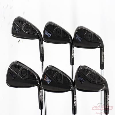 PXG 0311 P GEN6 Double Black Iron Set 5-PW FST KBS Tour 120 Steel Stiff Right Handed STD