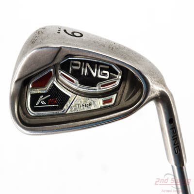 Ping K15 Single Iron 9 Iron Accra 60i Graphite Senior Right Handed Black Dot 36.25in