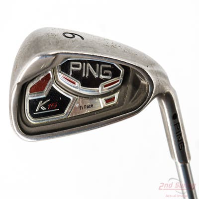 Ping K15 Single Iron 6 Iron Accra 60i Graphite Senior Right Handed Black Dot 36.75in