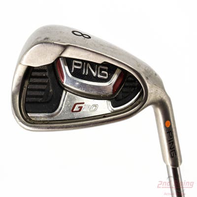 Ping G20 Single Iron 8 Iron Ping TFC 169I Graphite Senior Right Handed Orange Dot 36.5in