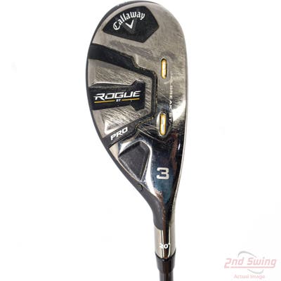 Callaway Rogue ST Pro Hybrid 3 Hybrid 20° Mitsubishi Tensei AV White 80 Graphite Stiff Right Handed 40.0in