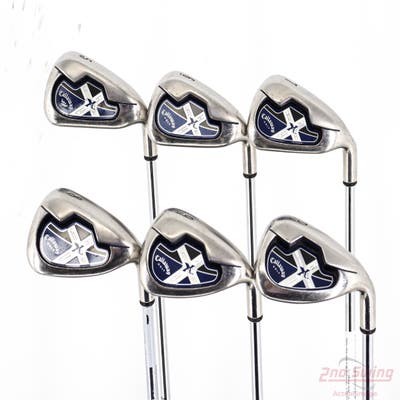 Callaway X-18 Iron Set 5-PW Callaway Stock Steel Steel Uniflex Right Handed -1/4"
