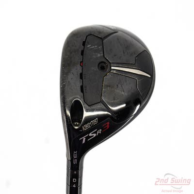 Tour Issue Titleist TSR2 Fairway Wood 3+ Wood 13.5° Mitsubishi Tensei 1K Black 75 Graphite Stiff Left Handed 43.25in