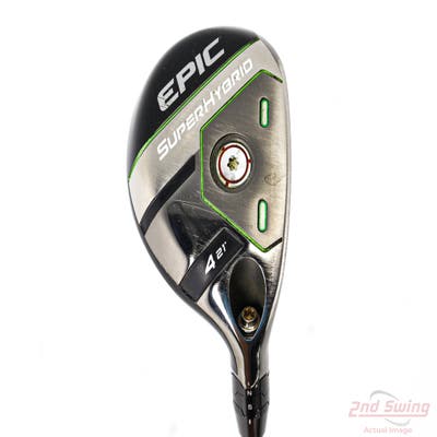 Callaway EPIC Super Hybrid 4 Hybrid 21° Aerotech SteelFiber fc75 Graphite Regular Right Handed 40.25in