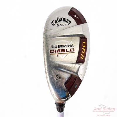 Callaway Big Bertha Diablo Hybrid 3 Hybrid 21° Callaway BB Diablo Hybrid Graphite Regular Left Handed 40.75in