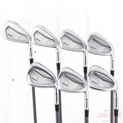 Ping i200 Iron Set 5-PW AW Ping CFS Graphite Graphite Senior Right Handed Blue Dot +1"