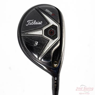 Titleist 915 F Fairway Wood 3 Wood 3W 15° Mitsubishi Diamana S+ 70 Blue Graphite Regular Right Handed 43.0in