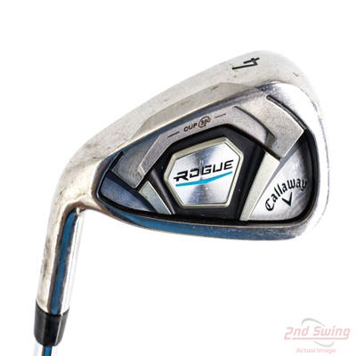 Callaway Rogue Single Iron 4 Iron True Temper XP 95 Stepless Steel Stiff Left Handed 39.0in