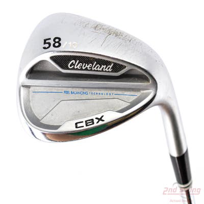 Cleveland CBX Wedge Lob LW 58° 10 Deg Bounce True Temper Dynamic Gold 115 Steel Wedge Flex Right Handed 35.75in