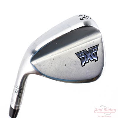 PXG 0311 3X Forged Chrome Wedge Gap GW 52° 10 Deg Bounce Project X LZ 6.0 Steel Stiff Left Handed 35.0in