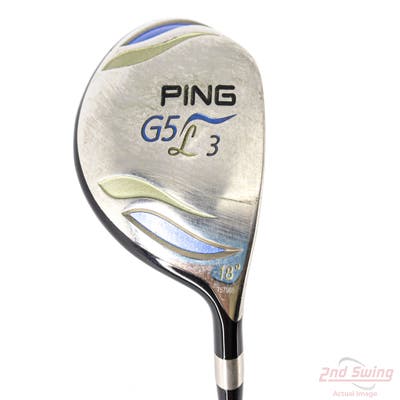Ping G5 Ladies Fairway Wood 3 Wood 3W 18° Ping ULT 50F Ladies Graphite Ladies Right Handed 42.25in
