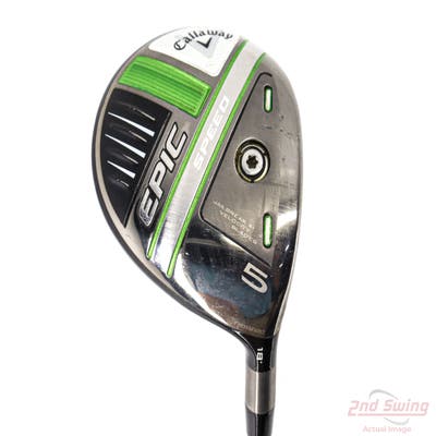 Callaway EPIC Speed Fairway Wood 5 Wood 5W 18° Project X Cypher 50 Graphite Senior Right Handed 42.75in
