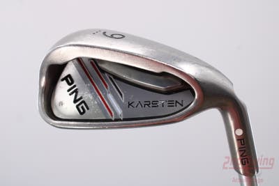 Ping 2014 Karsten Single Iron 9 Iron Cool Clubs Custom Graphite Regular Right Handed White Dot 36.75in