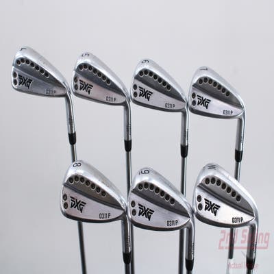 PXG 0311 P GEN2 Chrome Iron Set 4-PW Project X LZ 5.5 Steel Regular Right Handed 38.25in