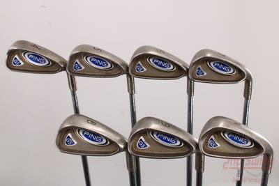 Ping G5 Iron Set 4-PW Stock Steel Shaft Steel Regular Right Handed Green Dot 38.0in