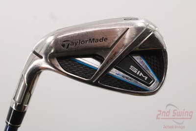 TaylorMade SIM MAX Single Iron 8 Iron Fujikura Ventus Blue 6 Graphite Regular Left Handed 36.75in