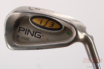 Ping i3 Oversize Single Iron 5 Iron Stock Steel Shaft Steel Stiff Right Handed Green Dot 38.0in