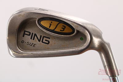 Ping i3 Oversize Single Iron 4 Iron Ping JZ Steel Stiff Right Handed Green Dot 38.5in