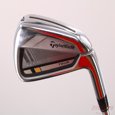 TaylorMade Rocketbladez Tour Single Iron 4 Iron FST KBS C-Taper 130 Steel X-Stiff Right Handed 38.5in