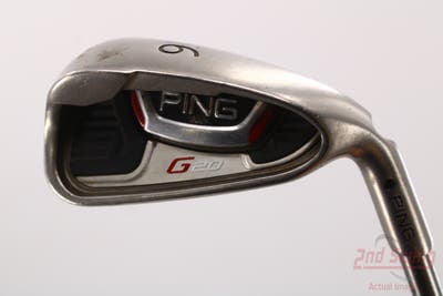 Ping G20 Single Iron 6 Iron Ping TFC 169I Graphite Regular Right Handed Black Dot 38.5in