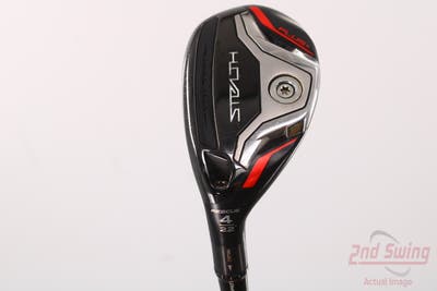 TaylorMade Stealth Plus Rescue Hybrid 4 Hybrid 22° PX HZRDUS Smoke Red RDX 70 Graphite Regular Left Handed 40.0in