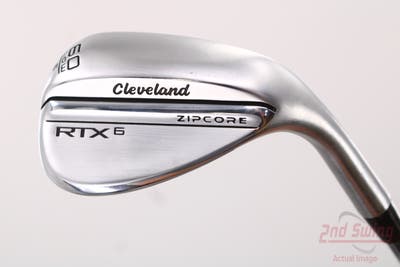 Mint Cleveland RTX 6 ZipCore Tour Satin Wedge Lob LW 60° 6 Deg Bounce Dynamic Gold Tour Issue S400 Steel Stiff Right Handed 35.25in