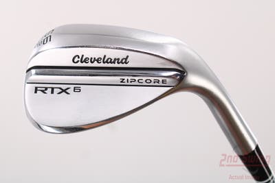 Cleveland RTX 6 ZipCore Tour Satin Wedge Sand SW 56° 10 Deg Bounce Dynamic Gold Spinner TI Steel Wedge Flex Right Handed 35.25in