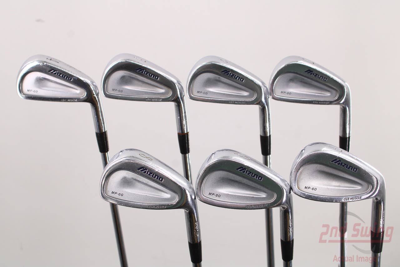 Mizuno MP 60 Iron Set 4-PW Project X 5.5 Steel Regular Right Handed 38.75in