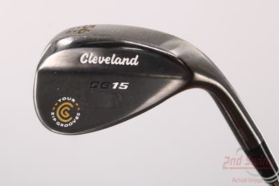 Cleveland CG15 Black Pearl Wedge Sand SW 56° 14 Deg Bounce Cleveland Traction Wedge Steel Wedge Flex Right Handed 36.0in