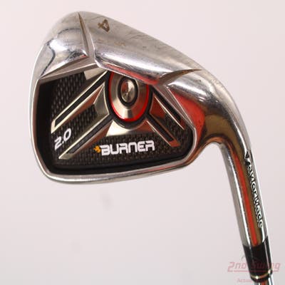 TaylorMade Burner 2.0 Single Iron 4 Iron TM Burner 2.0 85 Steel Regular Right Handed 39.5in