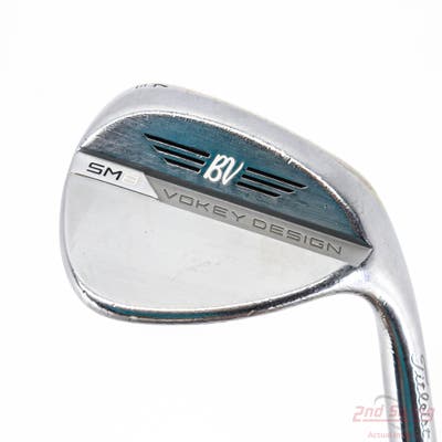 Titleist Vokey SM8 Tour Chrome Wedge Sand SW 54° 10 Deg Bounce S Grind Titleist Vokey BV Steel Wedge Flex Right Handed 35.5in