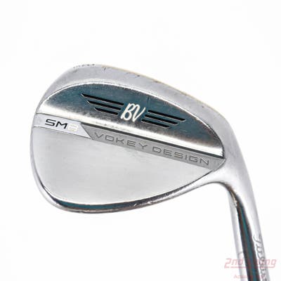 Titleist Vokey SM8 Tour Chrome Wedge Lob LW 58° 10 Deg Bounce S Grind Titleist Vokey BV Steel Wedge Flex Right Handed 35.25in