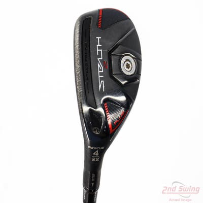 TaylorMade Stealth 2 Plus Rescue Hybrid 4 Hybrid 22° Project X HZRDUS Smoke Red RDX 70 Graphite Regular Left Handed 40.0in