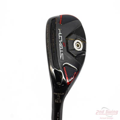 TaylorMade Stealth 2 Plus Rescue Hybrid 3 Hybrid 19.5° Mitsubishi Kai'li Red 85 Graphite Stiff Left Handed 40.5in