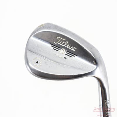 Titleist Vokey SM7 Tour Chrome Wedge Lob LW 58° 12 Deg Bounce D Grind SM7 BV Steel Wedge Flex Right Handed 35.0in